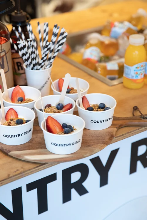 Healthy Breakfast Food Cart