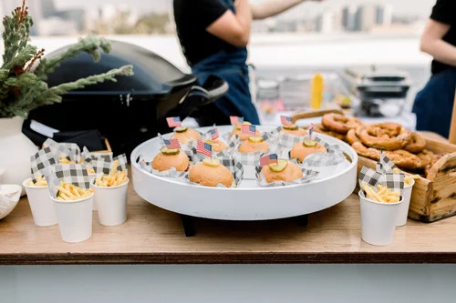 Event breakfast food